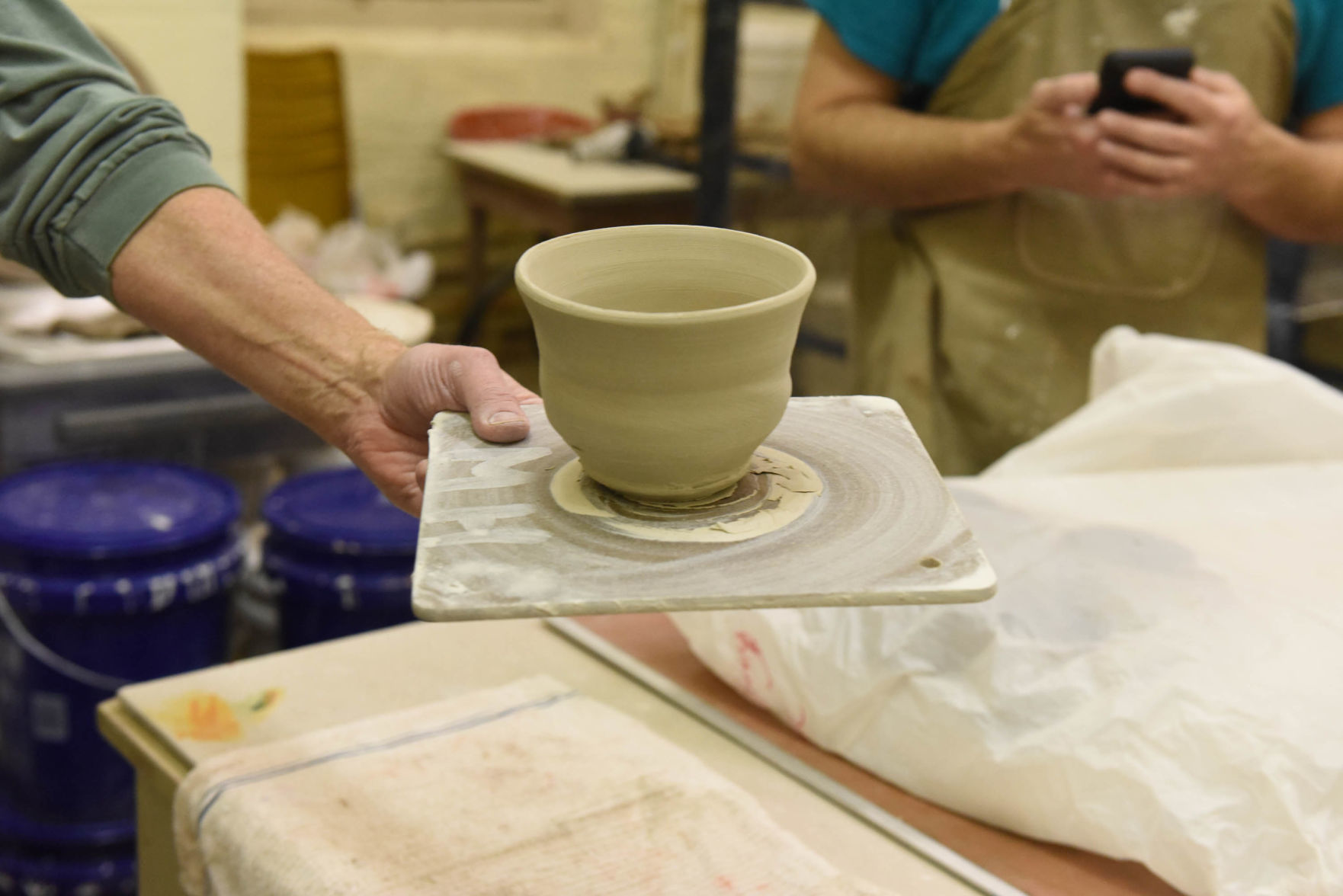 Pottery class
